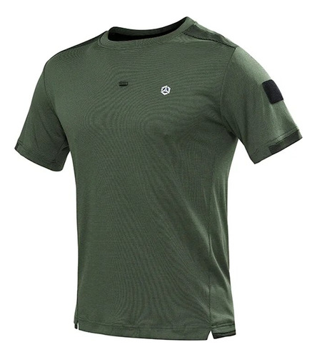 Camiseta Táctica Del Ejército Para Hombre, Manga Corta, Cami