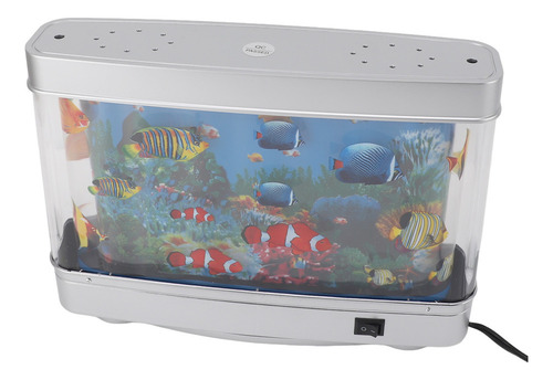 Pecera Falsa, Acuario Artificial Led Compacto