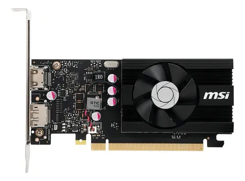 Placa de vídeo Nvidia MSI GeForce 10 Series GT 1030 OC Edition 2GB