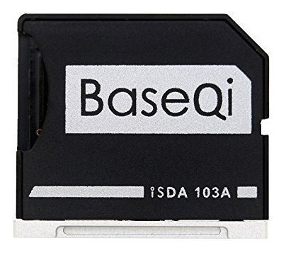 Adaptador Microsd De Aluminio Baseqi Para El Macbook Air De 