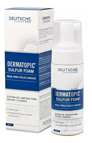 Dermatopic Sulfur Jabón Para La Seborregulación 150ml