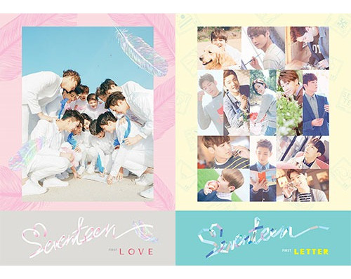 Seventeen - First Love & Letter Album Random Original Kpop