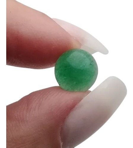 Jade 3.145 Cts Redonda Natural 9,0 Mm Pedra Preciosa A