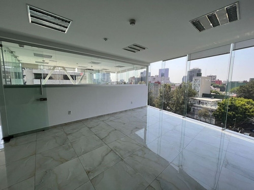 Renta De Oficina 150 M2, Roma Norte,  Cuauhtemoc / Acondicio