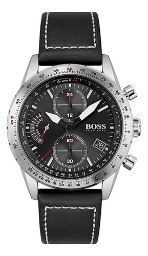 Relógio masculino Hugo Boss Pilot 1513853 em aço inoxidável