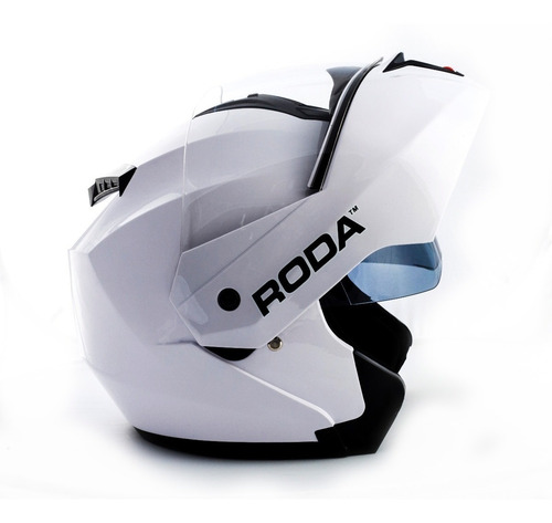 Imagen 6 de 10 de Casco Roda Revenge Abatible Gafa Interna Certificado Dot