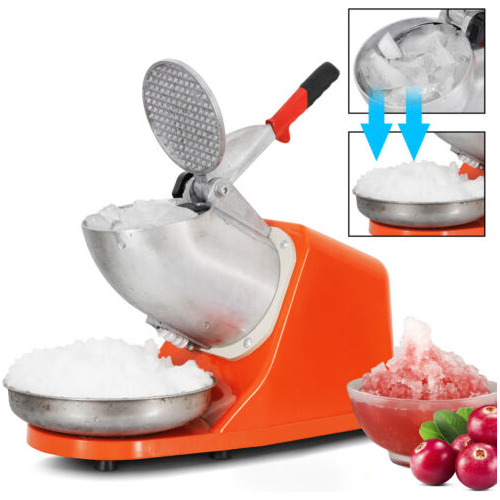 143lbs Electric Ice Crusher Shaver Machine Snow Cone Mak Oae