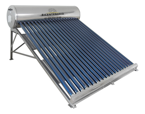 Calentador Solar Baja 20 Tubos Platinum Inox 7 Años Garantia