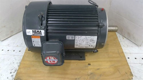 Us U7p2dc 7.5hp Ac Motor 208-230/460v 1800 Rpm 4p3ph 213 Dda