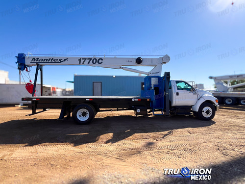 Grua Titan 2011 Ford F750 Con Manitex 1770c De 17 Toneladas