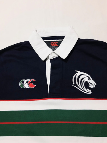 Buzo Leicester Tigers Canterbury Rugby Inglaterra Talle M (Usado)