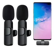 Comprar Kit 2 Microfones Lapela K9 Sem Fio Compatível\u002F Tipo C 2.4ghz