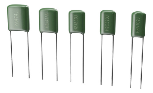 Capacitor Poliester Mylar 0.047uf 47nf X 100v Pack X50