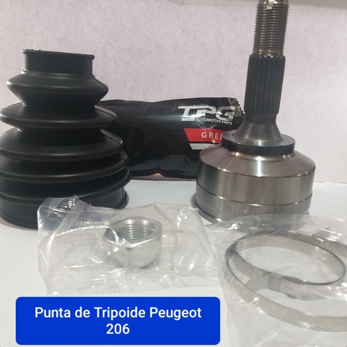 Punta De Tripoide Peugeot 206 De 22x21