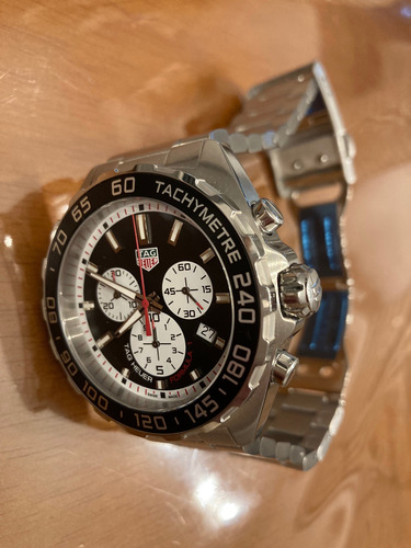 Reloj Tag Heuer Caz101e Ba0842 Gris Blanco Negro (Usado)
