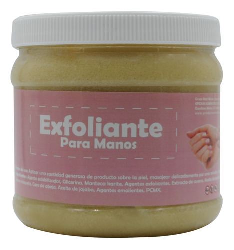 Exfoliante Para Manos Manicure Spa (1 Kilos) Manos De Seda