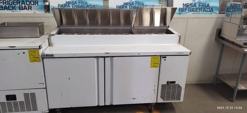 Imagen 3 de 8 de Mesa Fria De Preparación De Pizzas Migsa - Picl2
