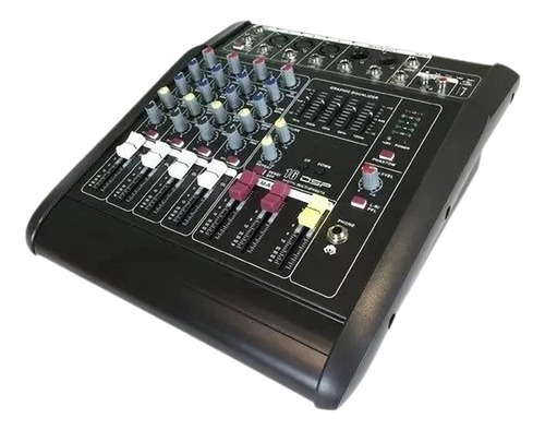 Mezcladora Dj Profesional 4 Canales Con Amplificador 2*300w