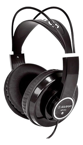 Fone de ouvido over-ear Alctron HP280 preto