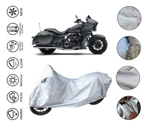 Recubrimiento Impermeable Moto Kawasaki Ninja Vulcan Vaquero