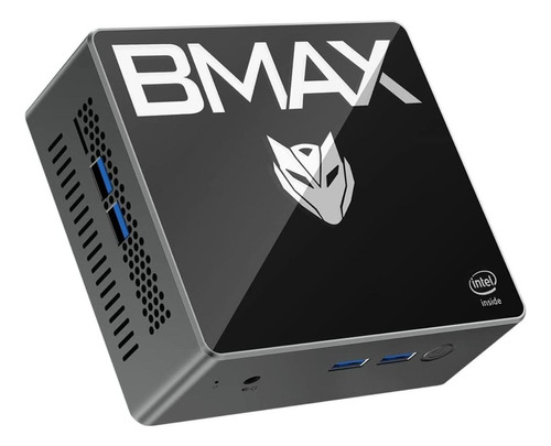 Mini PC Bmax B2 PRO con Windows 11 Pro, Intel N4100, placa gráfica Gráficos Intel UHD 600, memoria RAM de 8GB y capacidad de almacenamiento de 256GB - 220V color negro