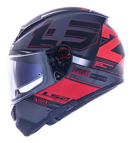 Capacete Fechado Feminino Ls2 Ff397 Vector Evo Frequency