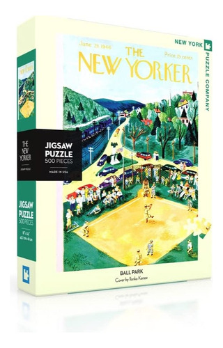 New York Puzzle Company - New Yorker Ballpark - Rompecabezas