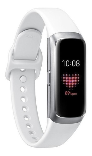 Samsung Galaxy Fit 0.95" caixa de  plástico  silver, pulseira  silver SM-R370