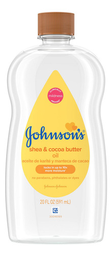 Johnson's Baby Aceite, Aceite Mineral Enriquecido Con Mantec