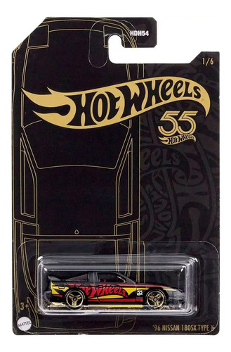 Hot Wheels Nissan 180sx 55 Aniversario Original + Obsequio