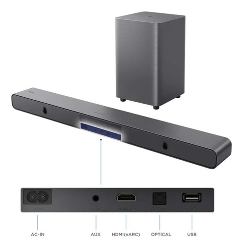 Barra De Sonido Tcl S55h Negro