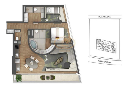 Apartamento Com 2 Dormitório(s) Localizado(a) No Bairro Vila Olímpia Em São Paulo / São Paulo - 4269:908296