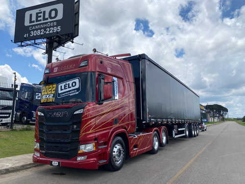 Scania R450 Highline Ano 22 + Sider Nostra 4 Eixo 0km 30 Plt