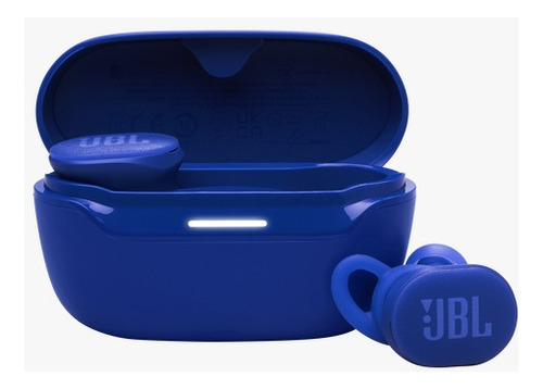 Auriculares Bluetooth Jbl Endurance Race 2, color azul