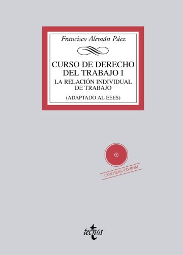 Libro Curso De Derecho Del Trabajo I De  Alemán Páez Francis