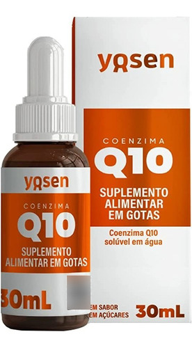 Coenzima Q10 Suplemento Alimentar Em Gotas 30ml - Yosen