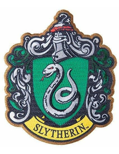 Simplicity Harry Potter Slytherin Casa Emblema Apliques Ropa