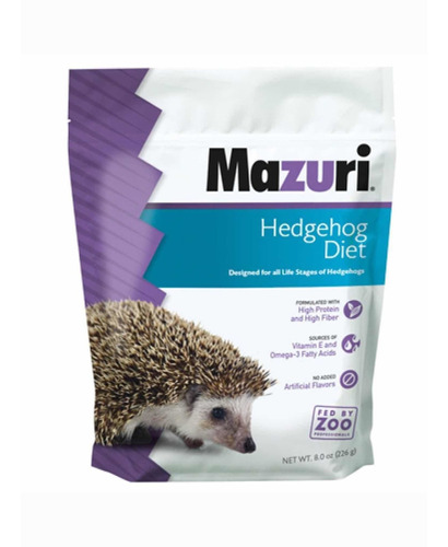 Imagen 1 de 1 de Mazuri Para Erizos Diet (hedgehog) Bolsa 500 Gramos