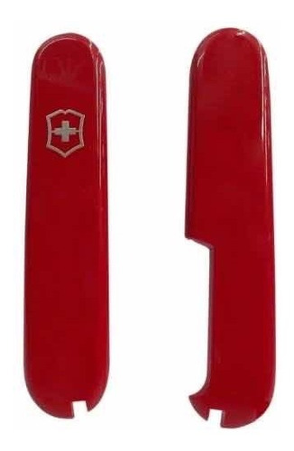 Cachas Victorinox 91 Mm Dos Orificios Originales Nuevas Color Rojo