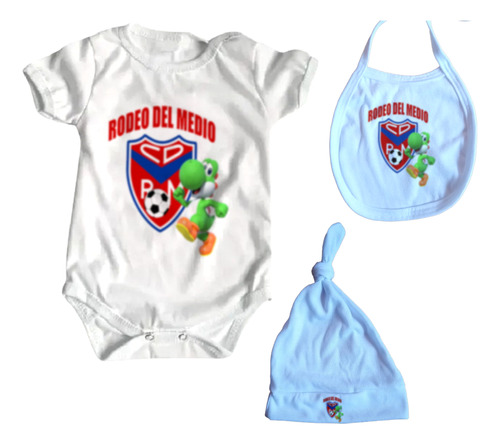 Ajuar Ropa Bebe X3 Prendas  Deportivo Rodeo Del Medio