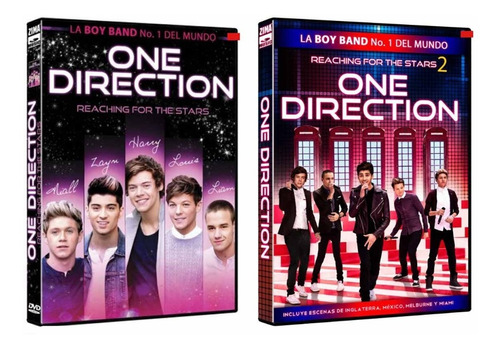 One Direction Reaching For The Stars 1 Y 2 Película Dvd