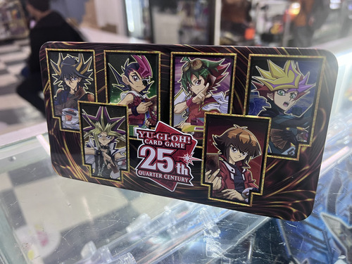 Lata 25 Aniversario Yugioh Vacia En Buen Estado Original