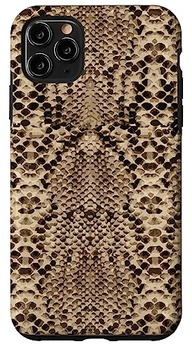 Funda Para iPhone 11 Pro Max Cafe Snakeskin Look