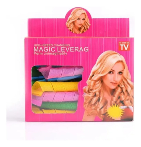 Kit Ce Rulos Magicos Para El Cabello - Roller Magic Leverag