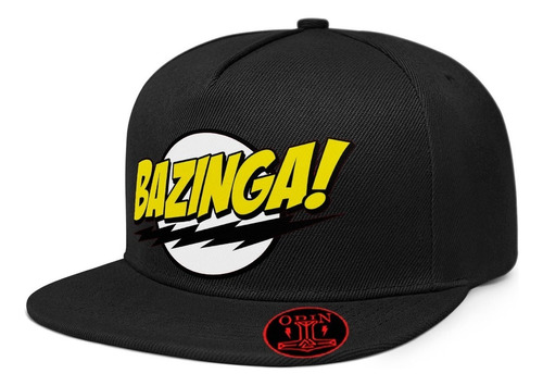 Gorra Plana Snapback The Big Bang Theory Bazinga 001