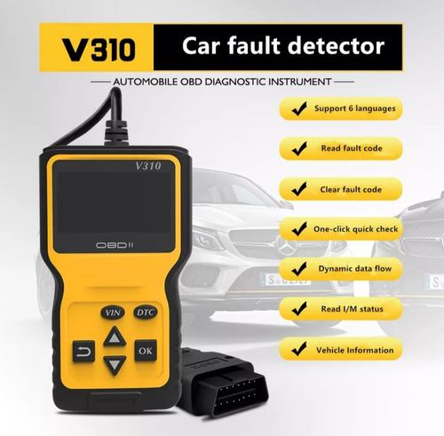 Scanner Para Auto Moto Obd2 Universal V310