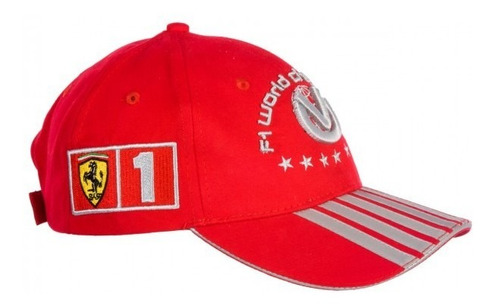 Imagen 2 de 4 de Gorra Niño Michael Schumacher 7 Campeonatos Ferrari Genuina