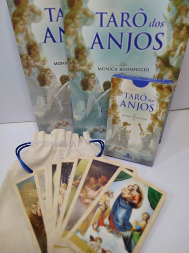 Imagem 1 de 7 de Tarô Dos Anjos + Livro + Guarda-cartas De Brine