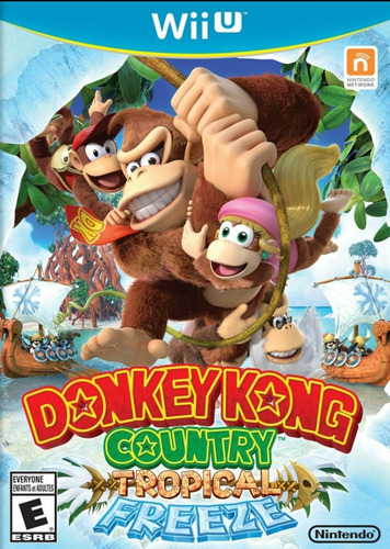 Donkey Kong Country Tropical Freeze - Nintendo - Wii U 