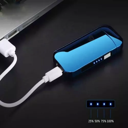 Encendedor Electrico Usb Tipo Rayos X Con Luz